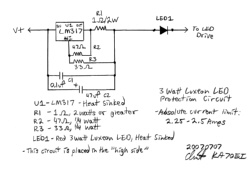 LED
Overcurrent protection circuit